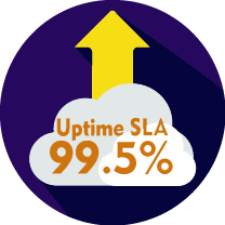 dedicated server indonesia uptime SLA